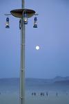 Moonrise over playa