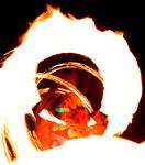 Inside the flames
